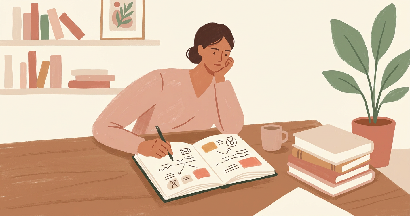 Illustration for the article: Building Your Author Brand from Scratch