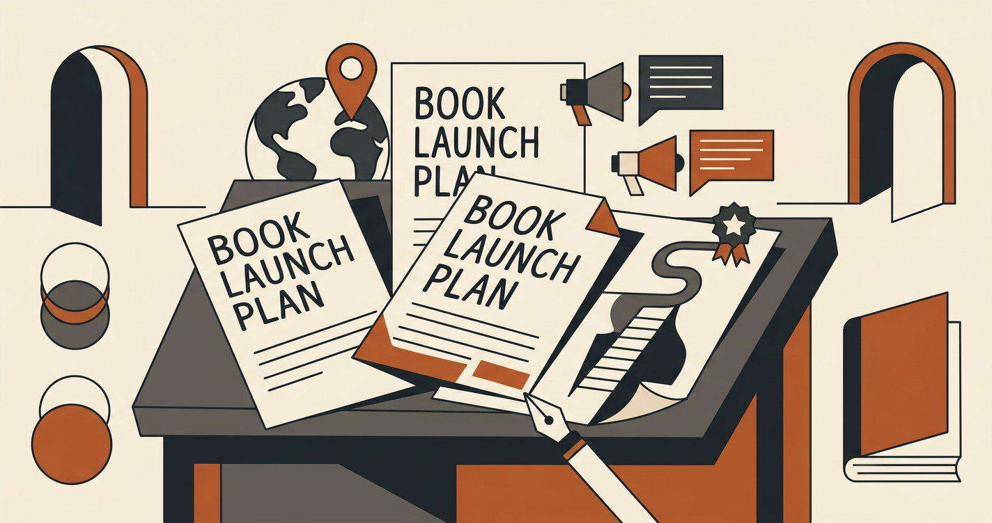 Illustration for the article: Creating a Successful Book Launch Plan