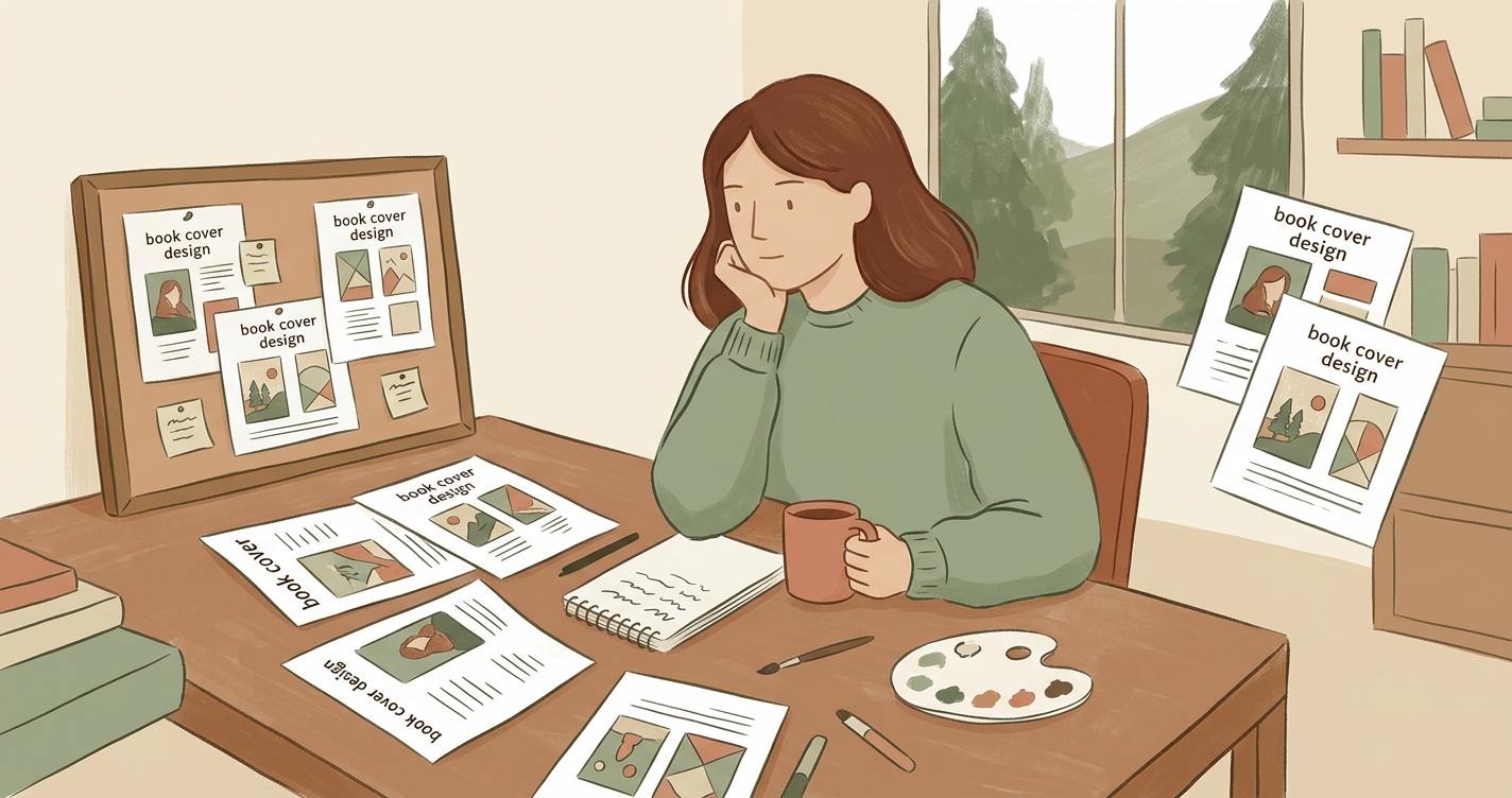 Illustration for the article: Designing a Book Cover That Sells on Amazon