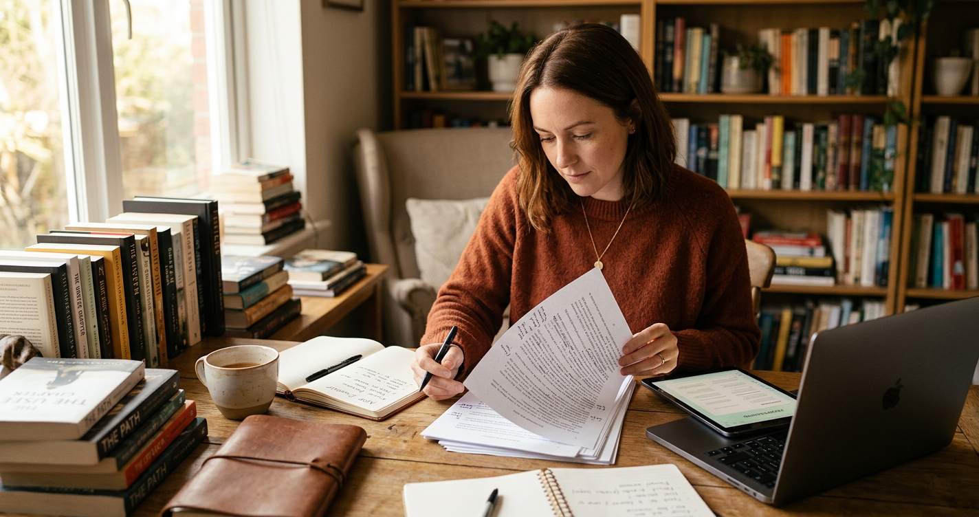Illustration for the article: A Final Check: Proofreading Your Book for KDP
