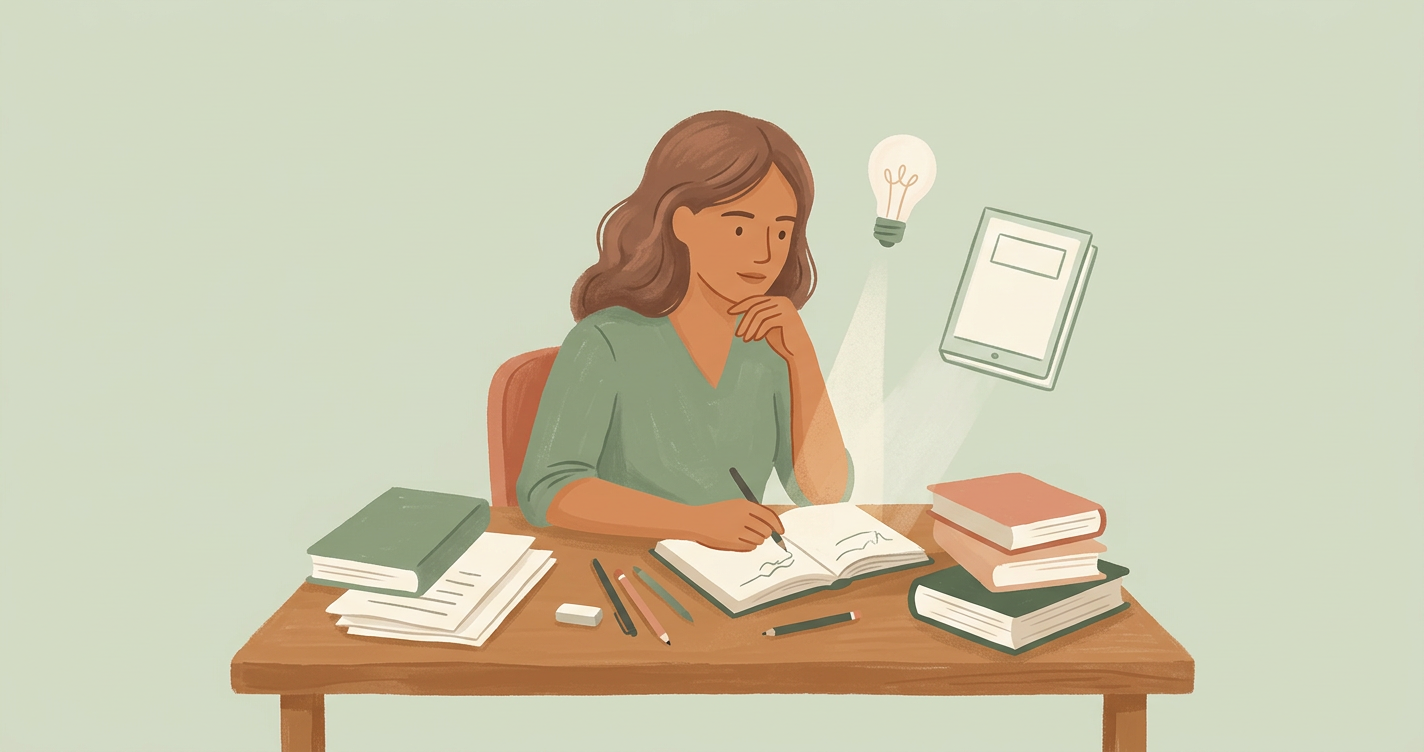 Illustration for the article: Organising a Non-Fiction Book for Clarity