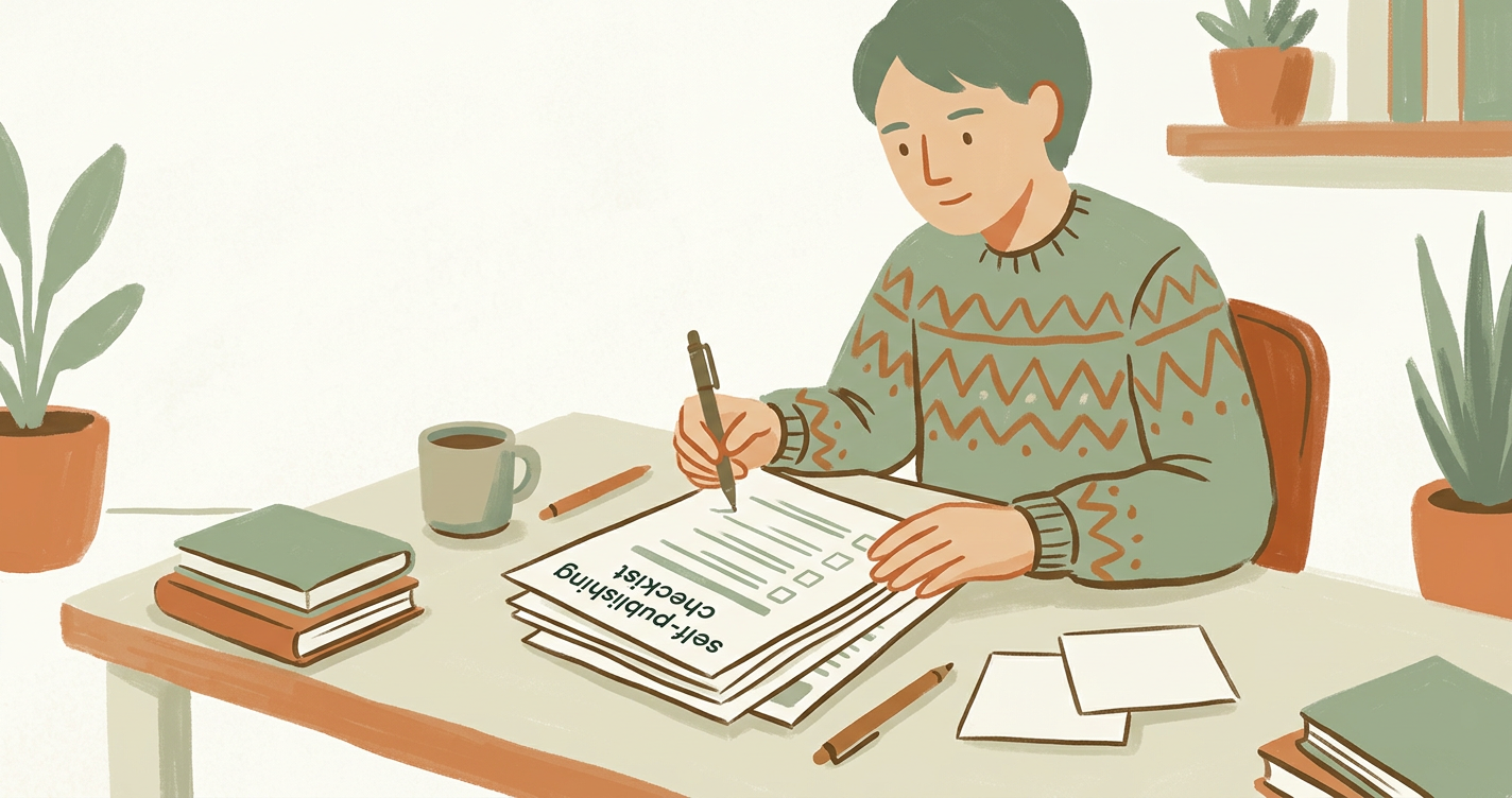 Illustration for the article: A Step-by-Step Self-Publishing Checklist for KDP